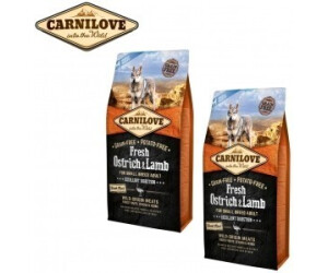 Carnilove fresh ostrich & lamb shop