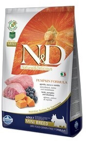 Farmina N&D Adult Mini Pumpkin& Lamb 800g