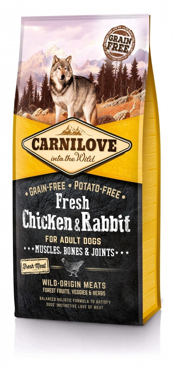 Carnilove Croquettes pour chien 1.5kg Carnilove Croquettes pour chien 1.5kg