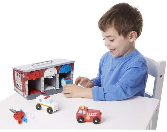 Melissa Doug Keys Cars Rescue Garage au meilleur prix sur idealo