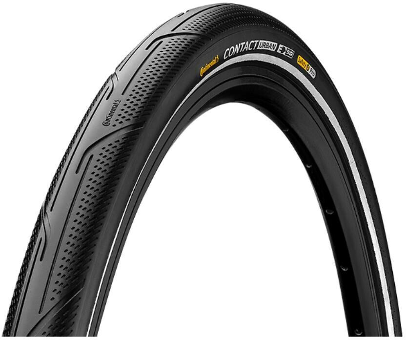 Continental Contact Urban Drahtreifen 28 x 1,40 (37-622) Reflex E-50 SPro schwarz/schwarz