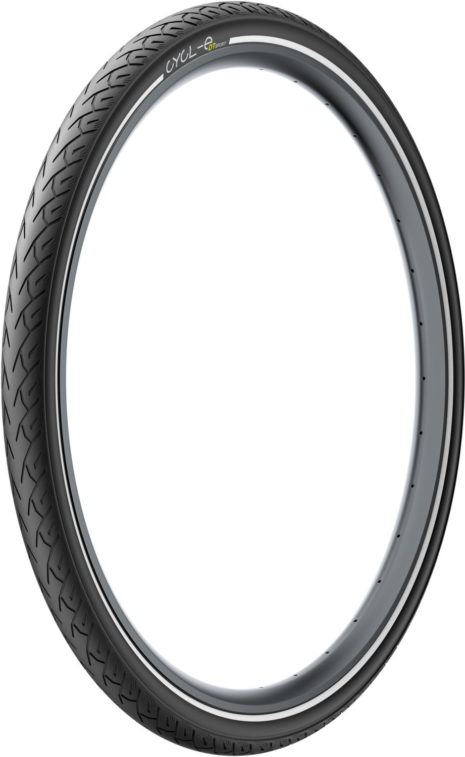 Pirelli Cycl-e DTs Drahtreifen 28 x 1,60 (42-622) schwarz