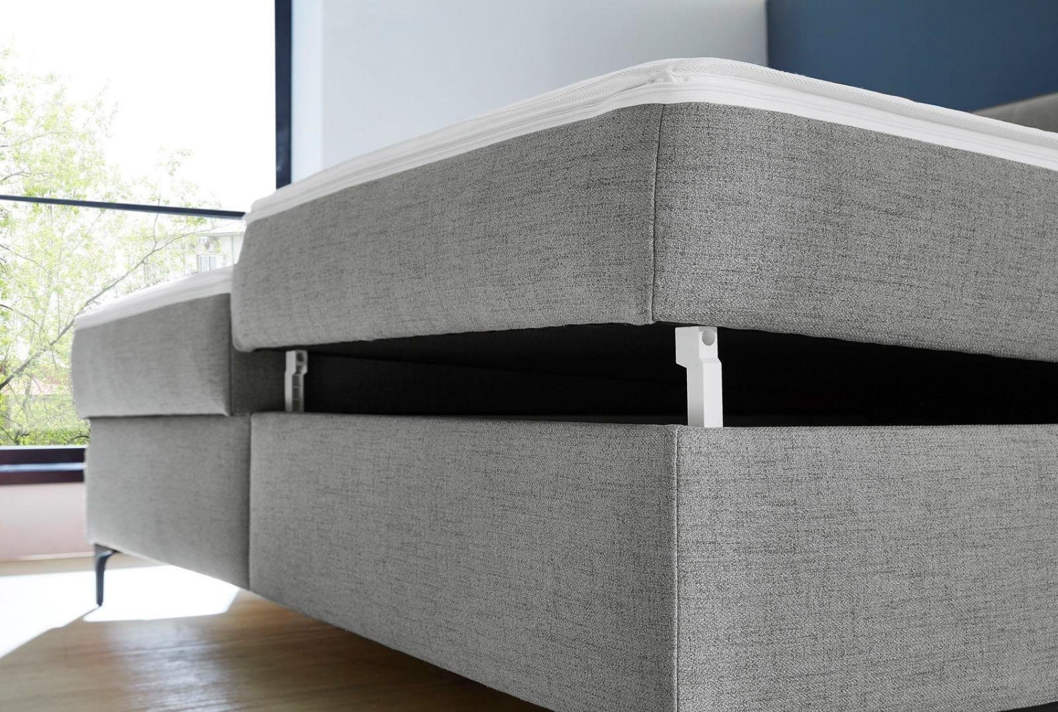Jockenhöfer Amerikanisches Bett 369 mit Kissen 140x200cm ...