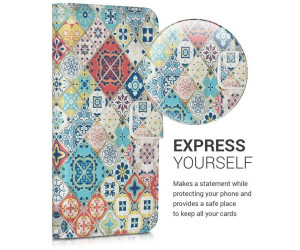 Kwmobile Hulle Kompatibel Mit Samsung Galaxy A41 Kunstleder Wallet Case Mit Kartenfachern Stand Marokkanische Fliesen Mehrfarbig Blau Rot Hellbraun Ab 9 99 Preisvergleich Bei Idealo De