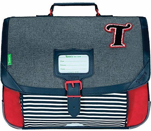 Tann's Cartable Teddy chiné 38 cm