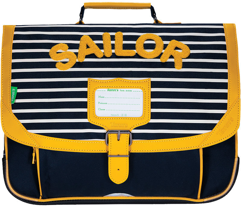 Tann's Cartable Sacha bleu 38 cm