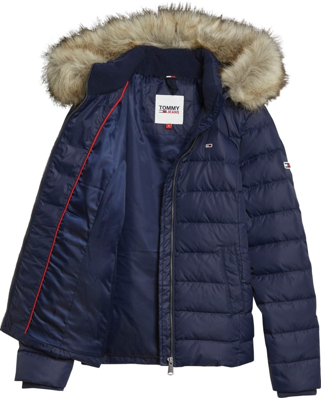 Buy Tommy Hilfiger TJW Basic Hooded Down Jacket (DW0DW08588) blue from ...