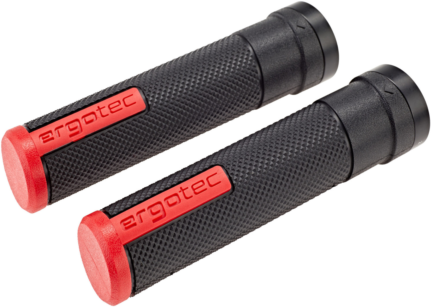 XLC Ergotec Porto MTB-ATB-Grips 133mm black/red