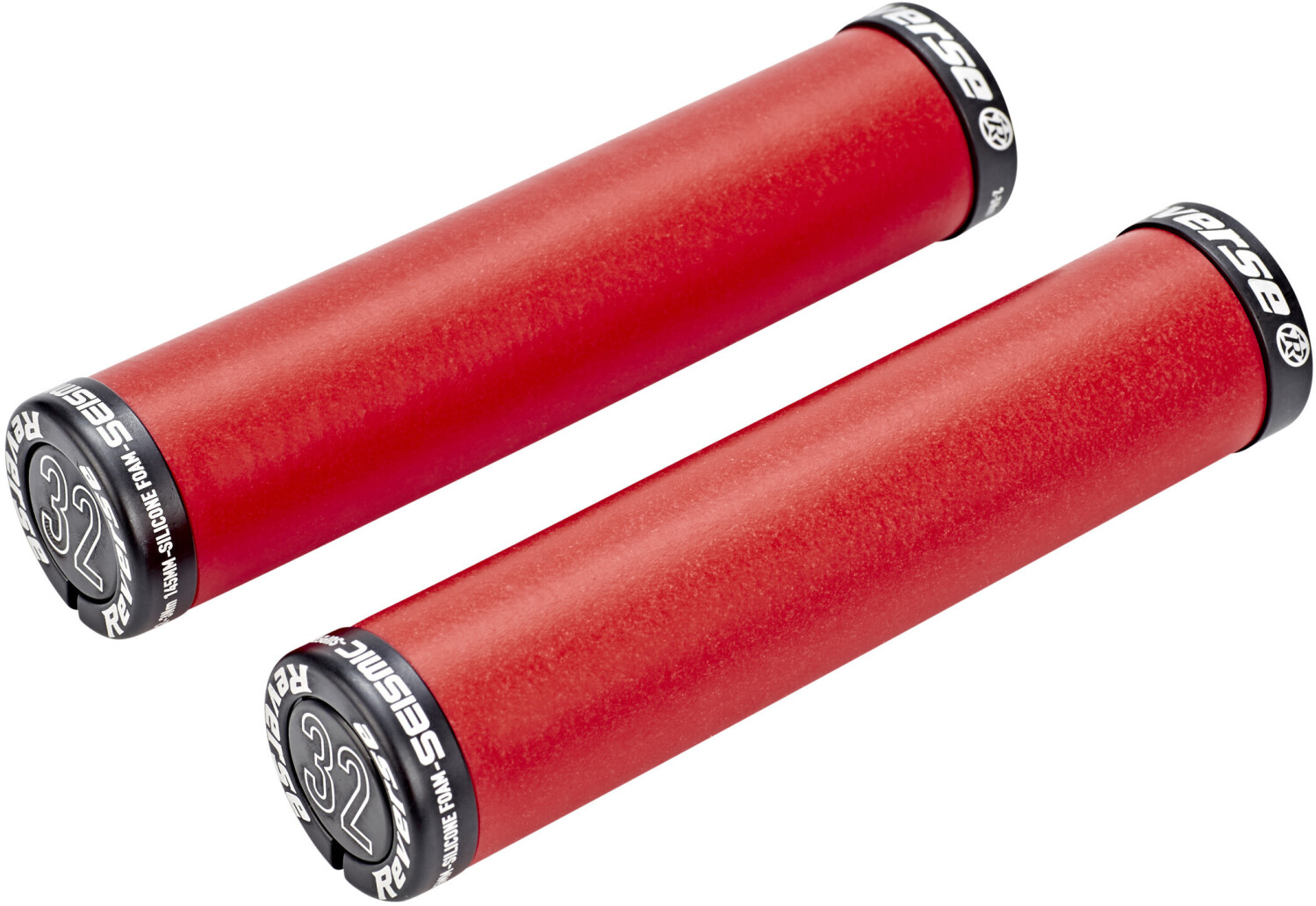 Reverse Seismic Ergo Grips 145mm red/black 32mm