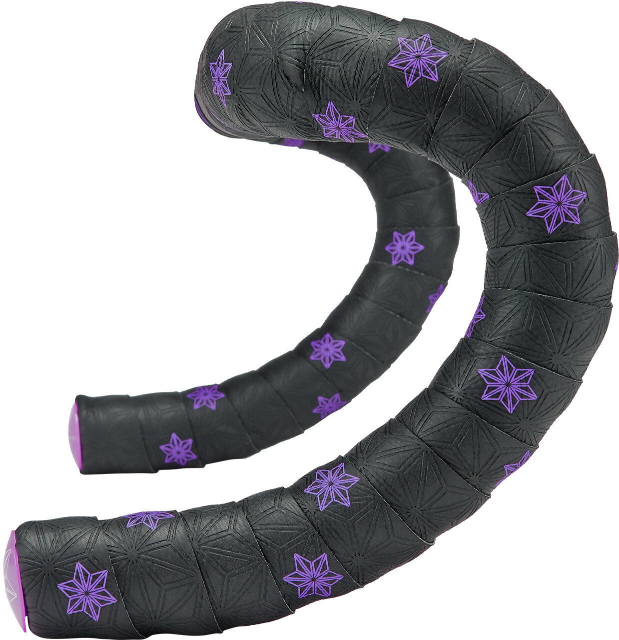 SUPACAZ Super Sticky Kush Starfade Bar Tape neon purple