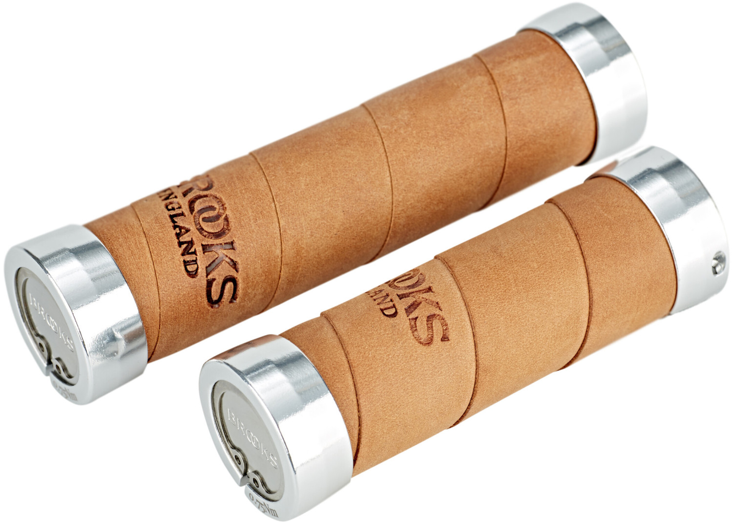Brooks Slender Leather Grips aged 100/100mm