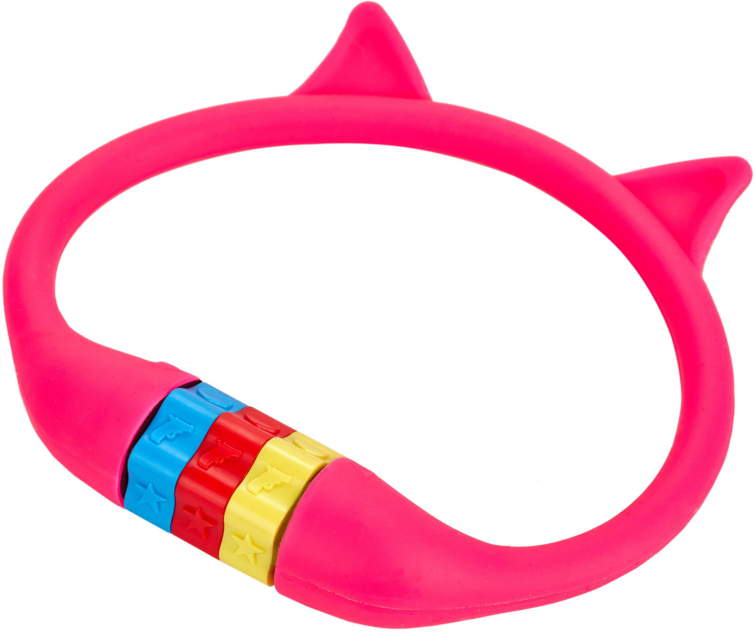 Cube RFR HPS numbers-Cable Lock Cat Kids pink 350mm