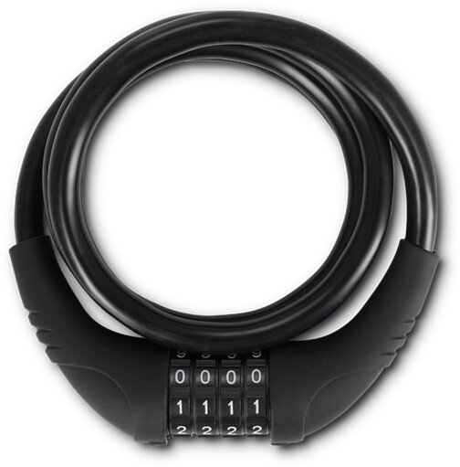 RFR HPS numbers-Cable Lock Spirale black 1300mm