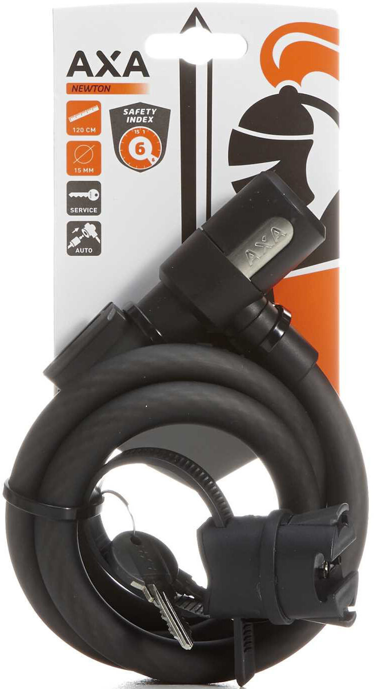 Axa-Basta Newton 120 Cable Lock black