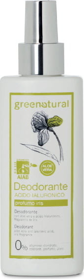 greenatural Hyaluronic deodorant spray Iris