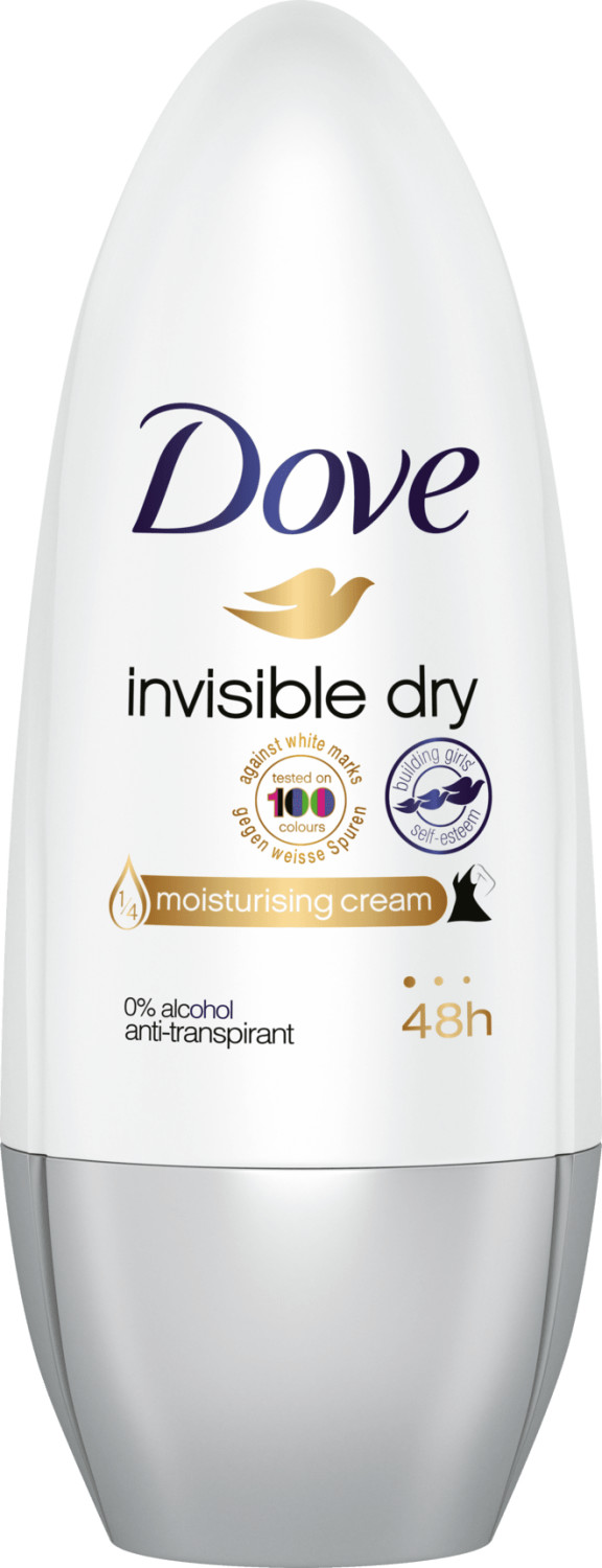 Dove Deodorant Roll On Antiperspirant Invisible Dry (50 ml)