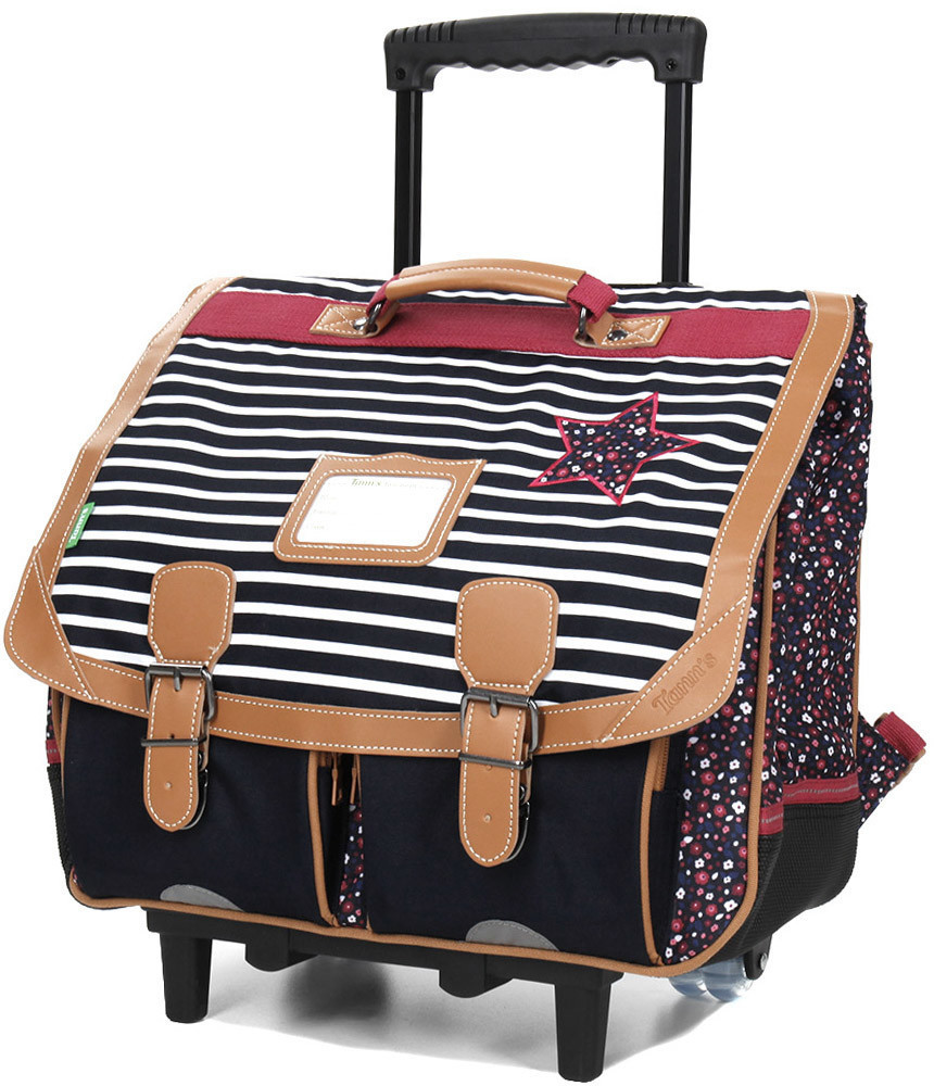 Tann's Cartable trolley Inès marine 41 cm
