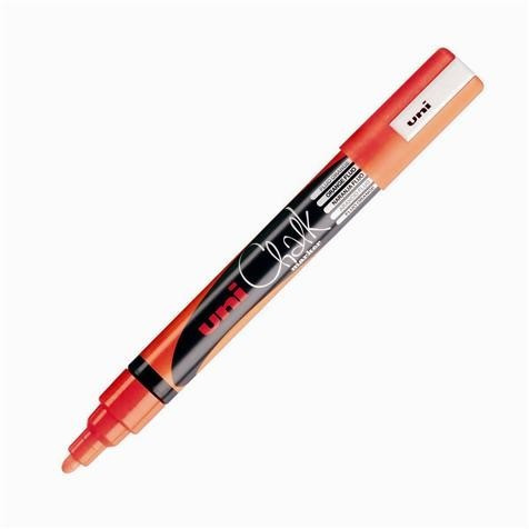 Uni Mitsubishi Pencil Chalk PWE-5M orange fluo