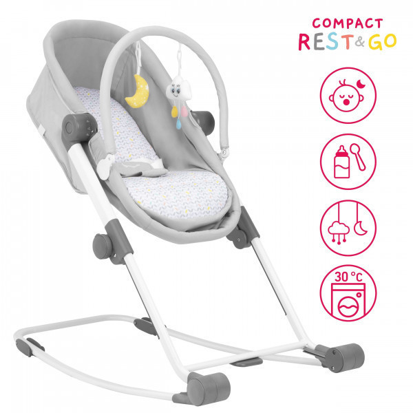 Babymoov Compact'up Rocker Bouncer Baby Chair