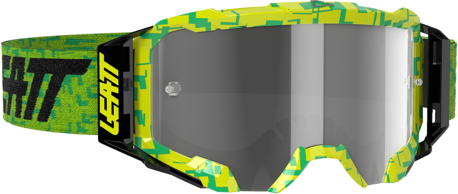 Leatt Goggles Velocity 5.5 neon lime light grey 58%
