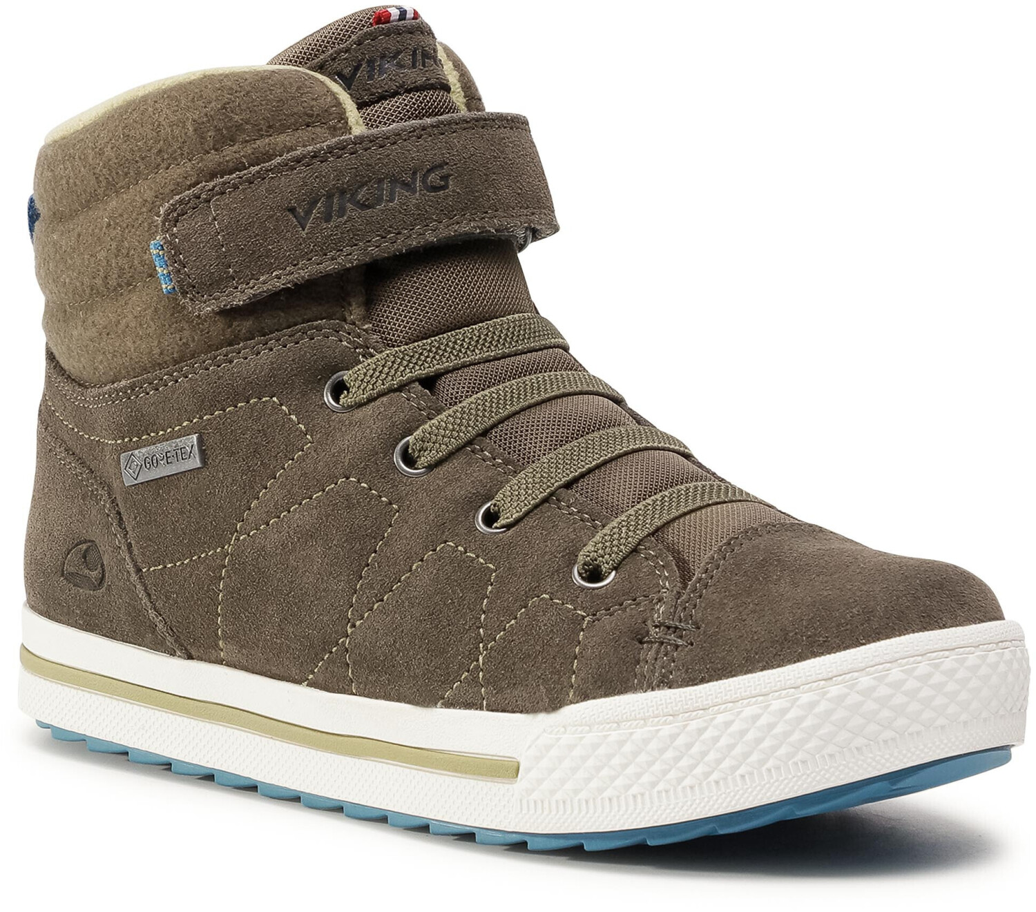 Viking Kids Trainers Gore-Tex green/beige (88410-37)