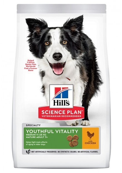Hill's Adult Vitality Medium Chicken 14kg