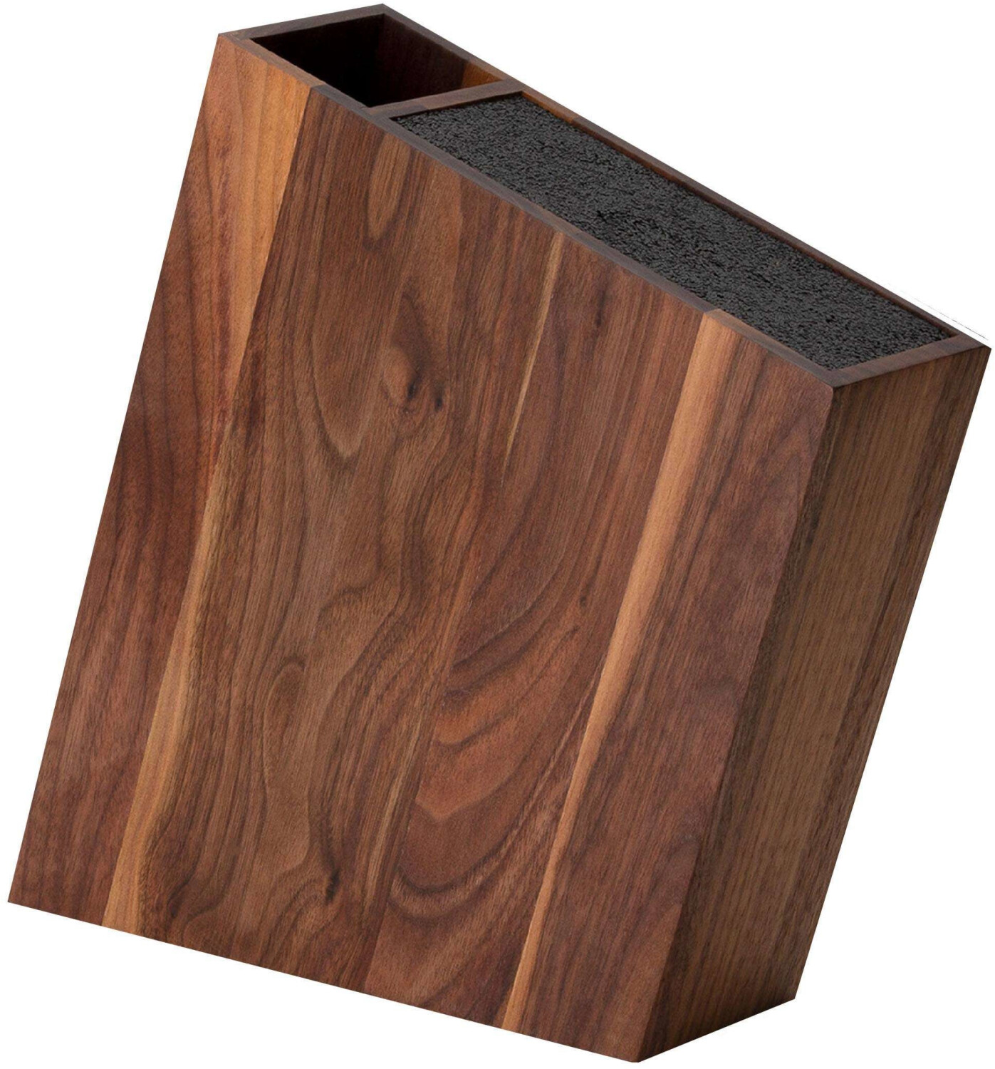 Continenta Knife Block Walnut Wood empty