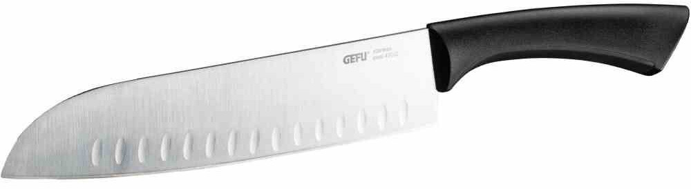 Gefu Senso Santoku with Hollow Edge