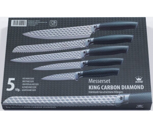 ab € | bei 22,99 King Messer-Set Diamond Carbon 5-teilig Preisvergleich