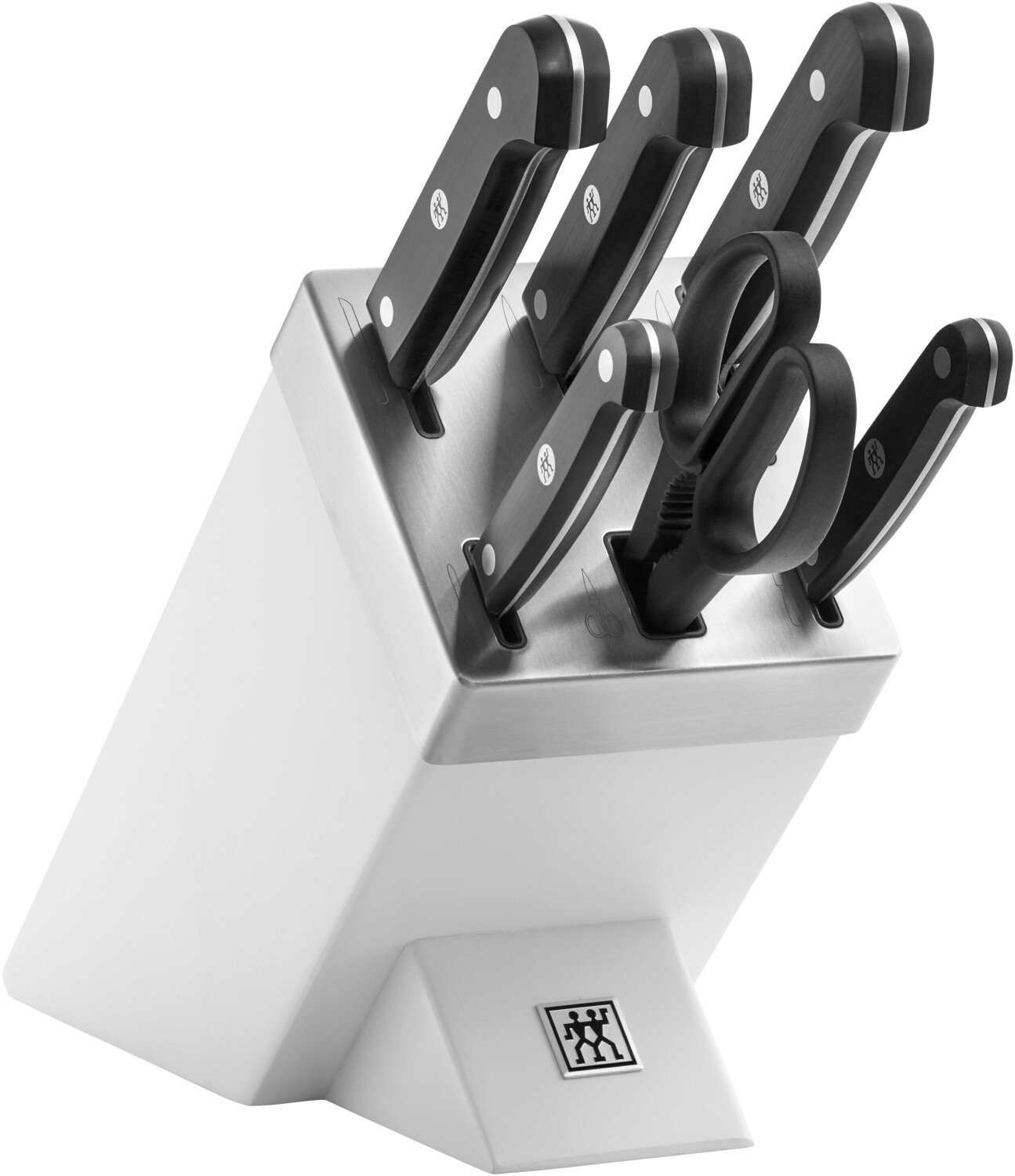 ZWILLING Gourmet Knife Block self-sharpening 7 pcs white