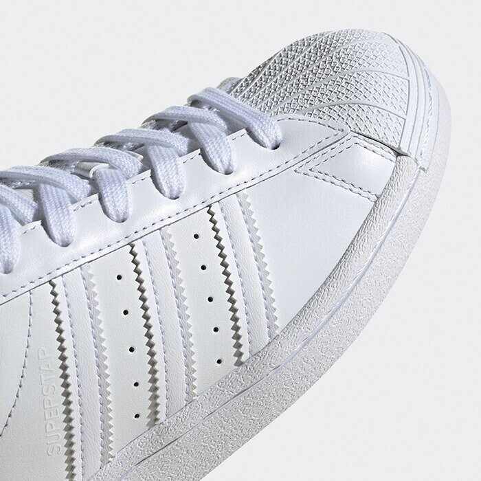 Adidas superstar white 2025 metallic silver kinder