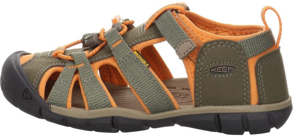 Keen Seacamp II CNX Kids green/orange/brown (1022998)