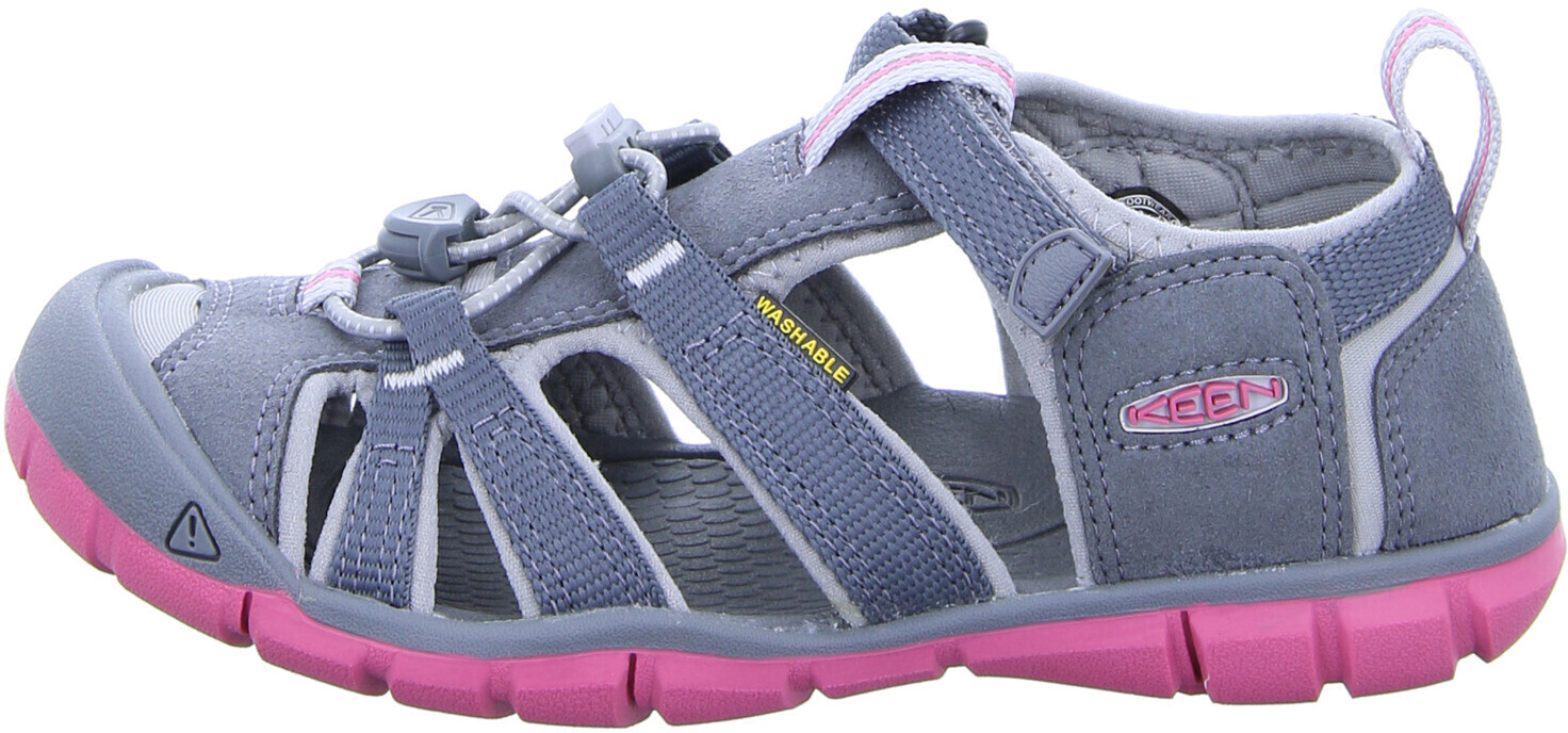 Keen Kinder-Wanderschuhe Seacamp II Cnx grau/rosa (1020702) ab 31,86