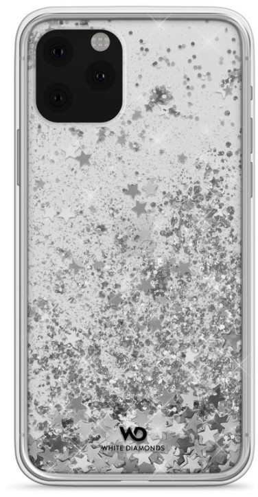Hama Cover Sparkle Apple iPhone 11 Silver Stars