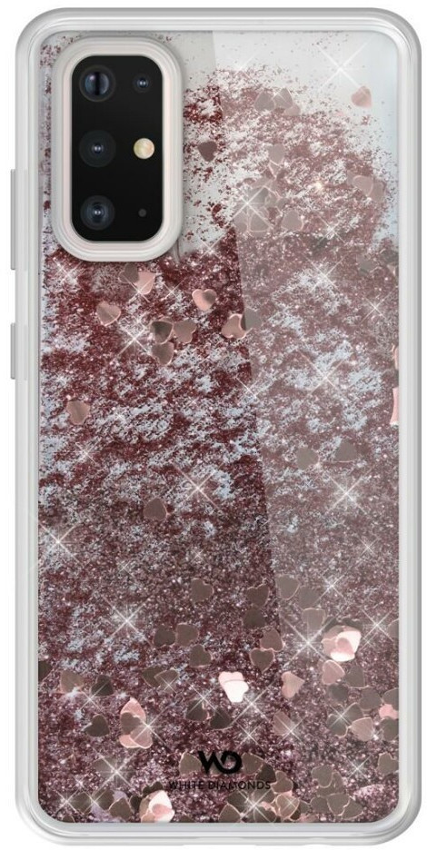 Hama Cover Sparkle Samsung Galaxy S20+ Rose Gold Hearts