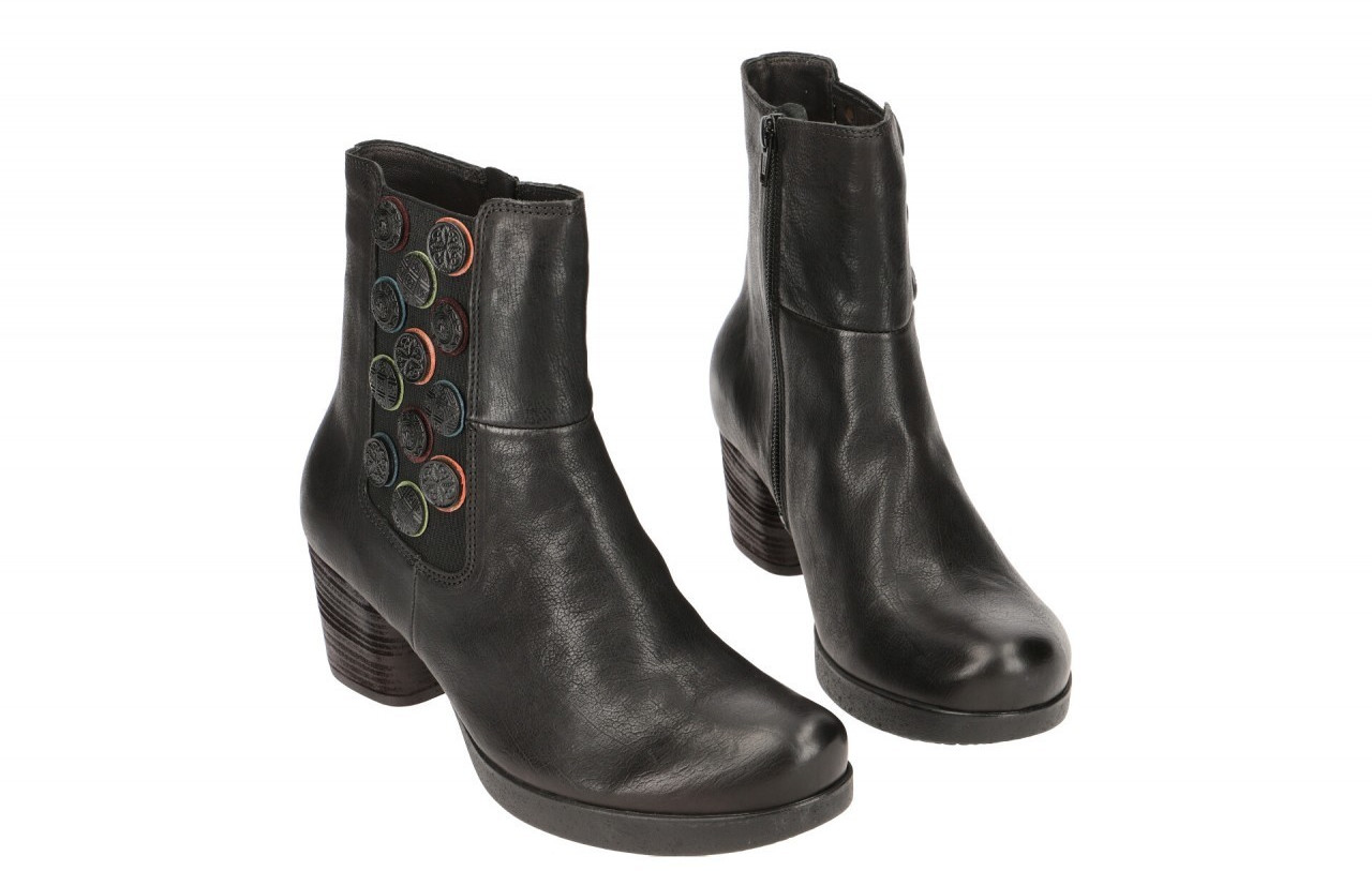 Think Ladies Ankle Boots Think black (5-85233-09)