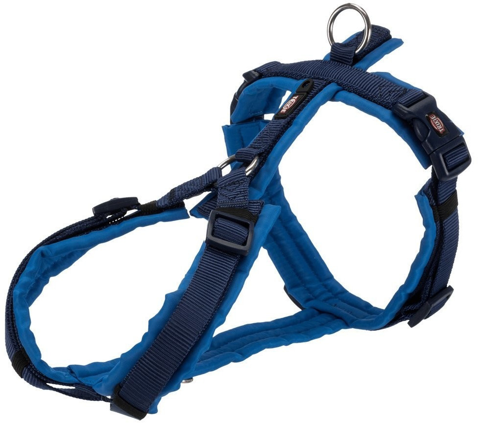 Photos - Collar / Harnesses Trixie Premium Trekking Harness indigo/royal blue M-L 