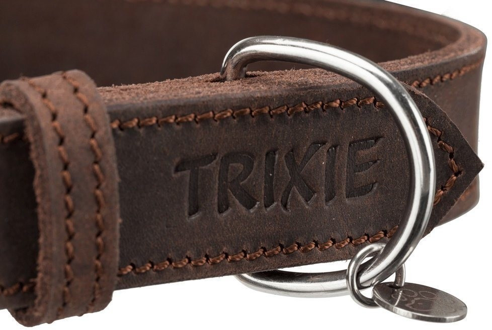 Trixie Collier pour chien Leather dark brown Trixie Collier pour chien Leather dark brown
