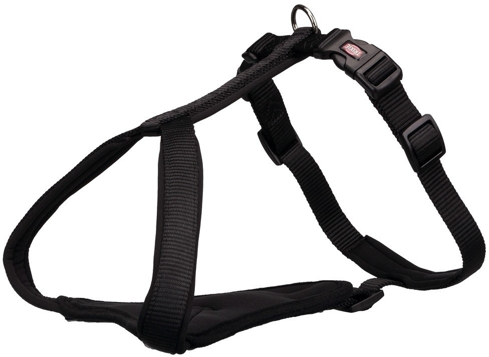 Photos - Collar / Harnesses Trixie Premium Y-Harness black XXS-XS 