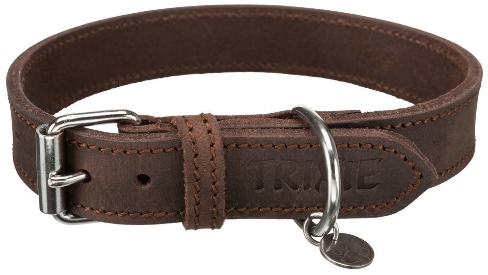 Trixie Collier pour chien Leather dark brown M Trixie Collier pour chien Leather dark brown M