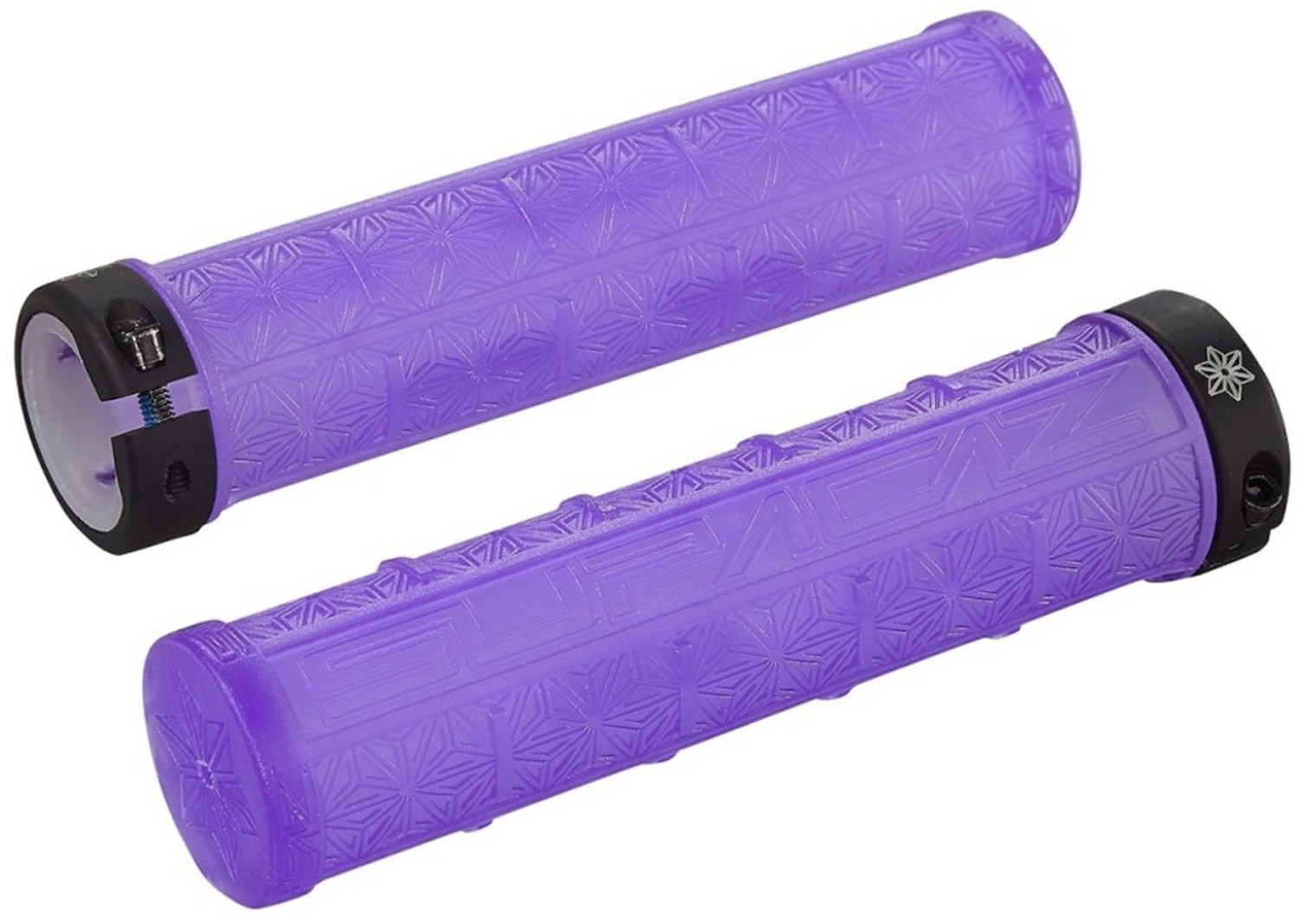 SUPACAZ Grizips neon violett clear