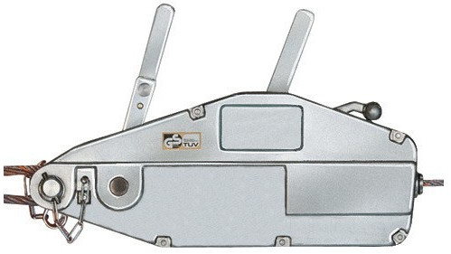 Planeta Universal rope hoist 800 kg, with rope, 20m