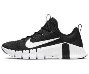 black and white gym trainers