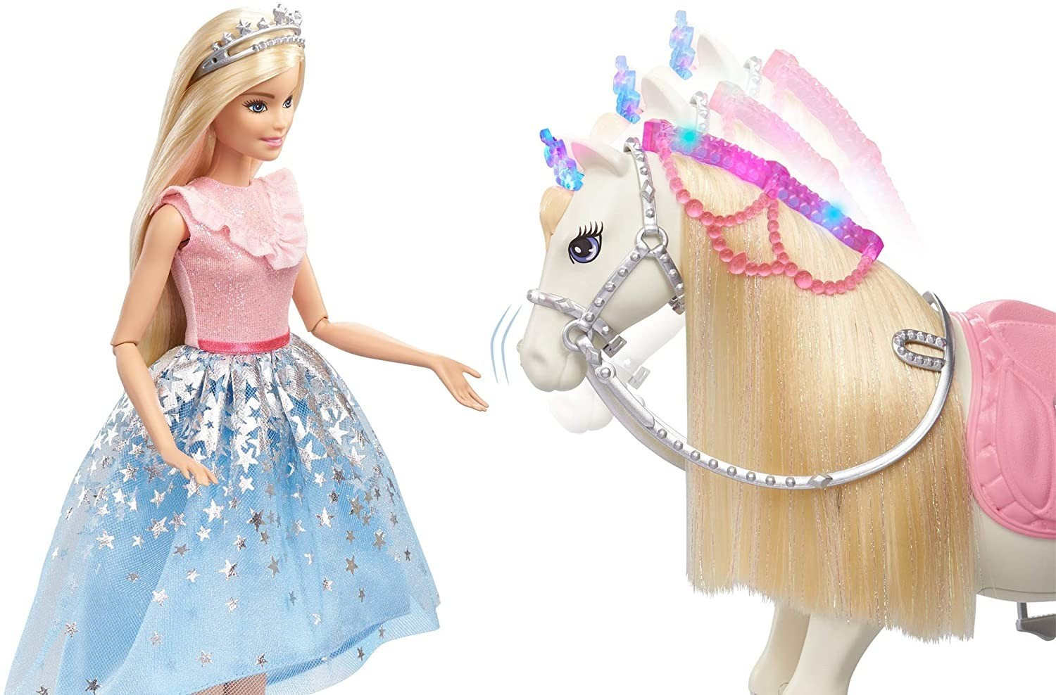 Barbie Modern Princess Adventure Prance & Shimmer Horse au