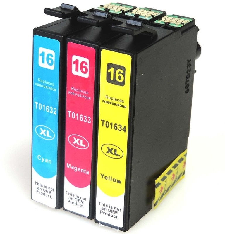 D&C ersetzt 3er Set Epson 16XL, Füller, T1636, C13T16364010 Druckerpatronen  alle 3 Farben Tinte ab 8,23 € | Preisvergleich bei