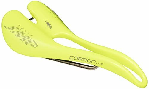 Selle SMP Carbon Lite 273 x 135 mm Yellow Fluor