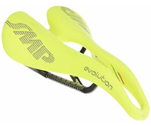 Selle SMP Evolution Carbon Rail 266 x 129 mm Yellow Fluor
