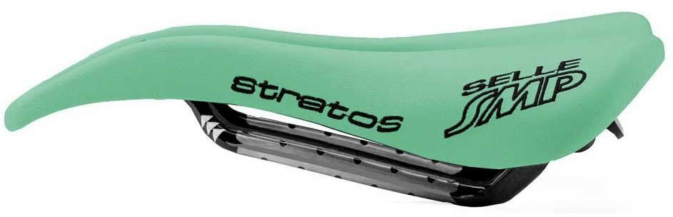 Selle SMP Stratos Crb 266 x 131 mm Green Bianchi