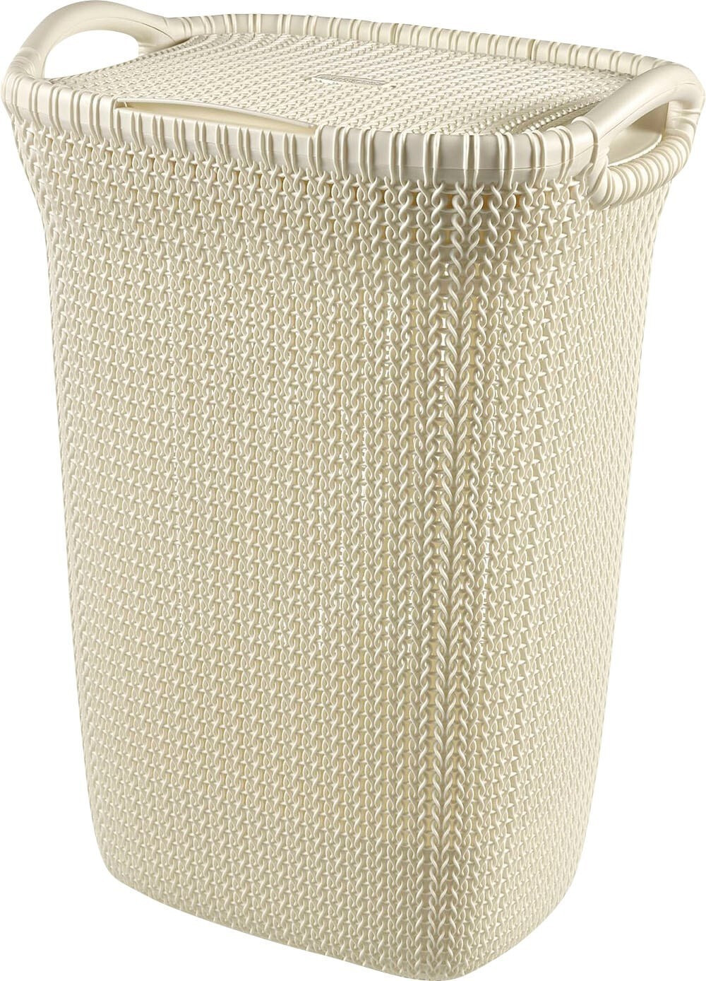 Curver Knit Wäschesammler-Set Creme 1x57L + 1x40L (240685) ab 39,98