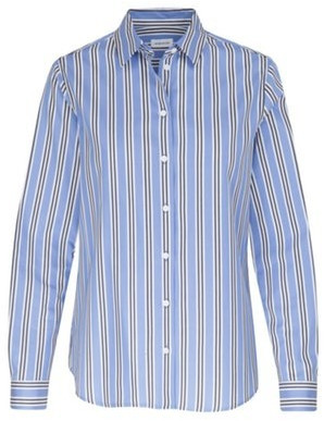 Seidensticker FASHION-Blouse 1/1-LANG (60.129061) blau